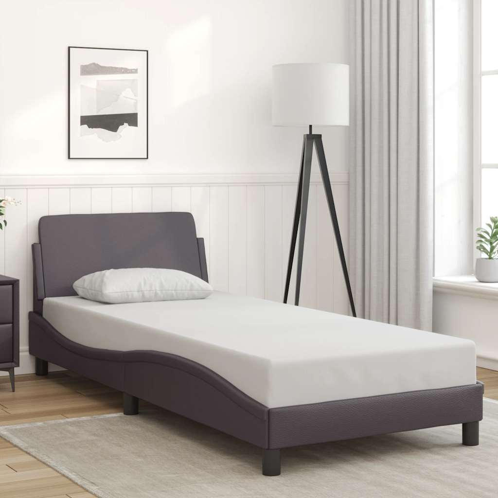 sengeramme Dover 80x200 cm kunstlæder grå