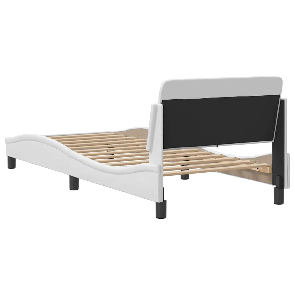 sengeramme Dover 90x190 cm kunstlæder hvid