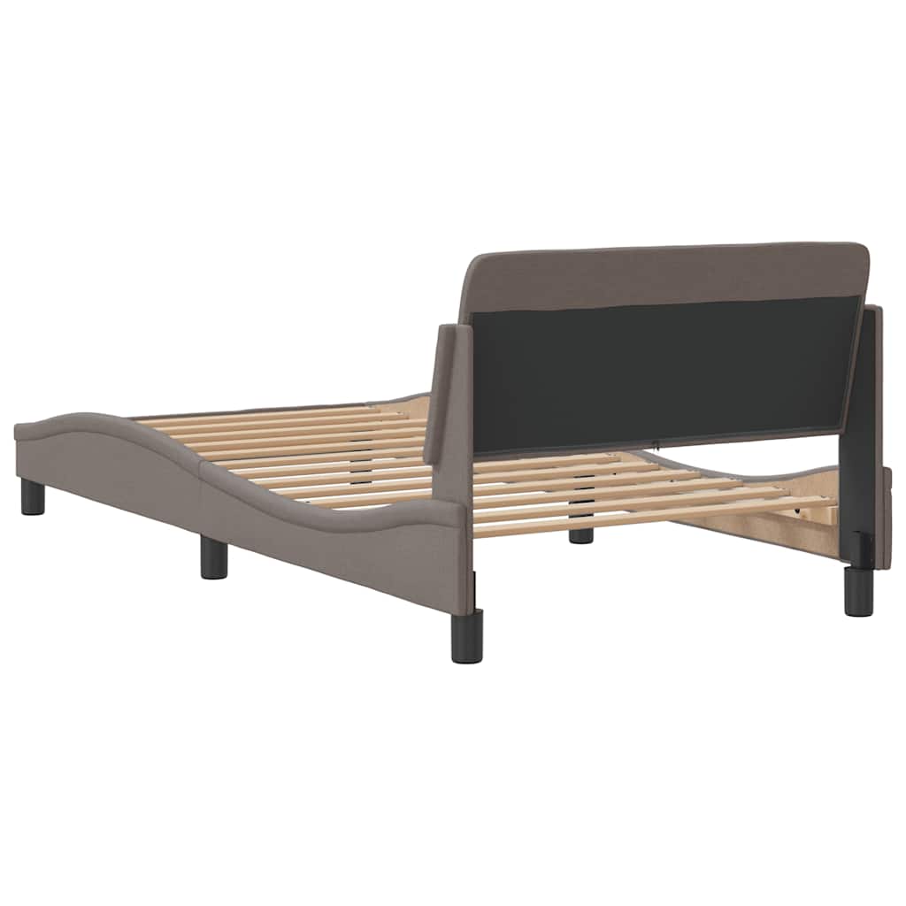 sengeramme Dover Taupe 100x200 cm Stof
