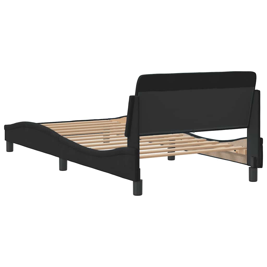 sengeramme Dover Sort 100x200 cm Fløjl