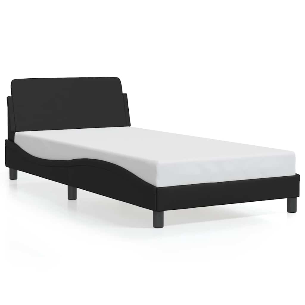 sengeramme Dover 100x200 cm kunstlæder sort