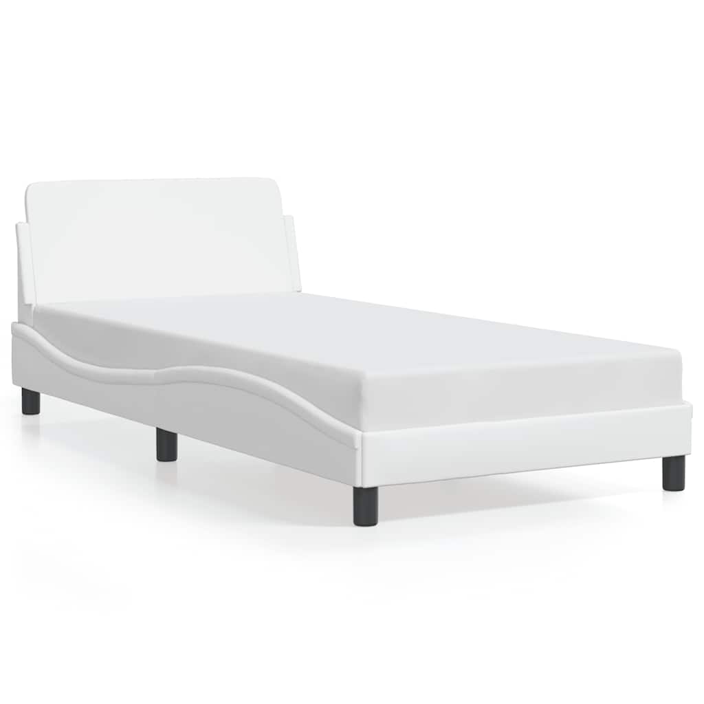 sengeramme Dover 100x200 cm kunstlæder hvid