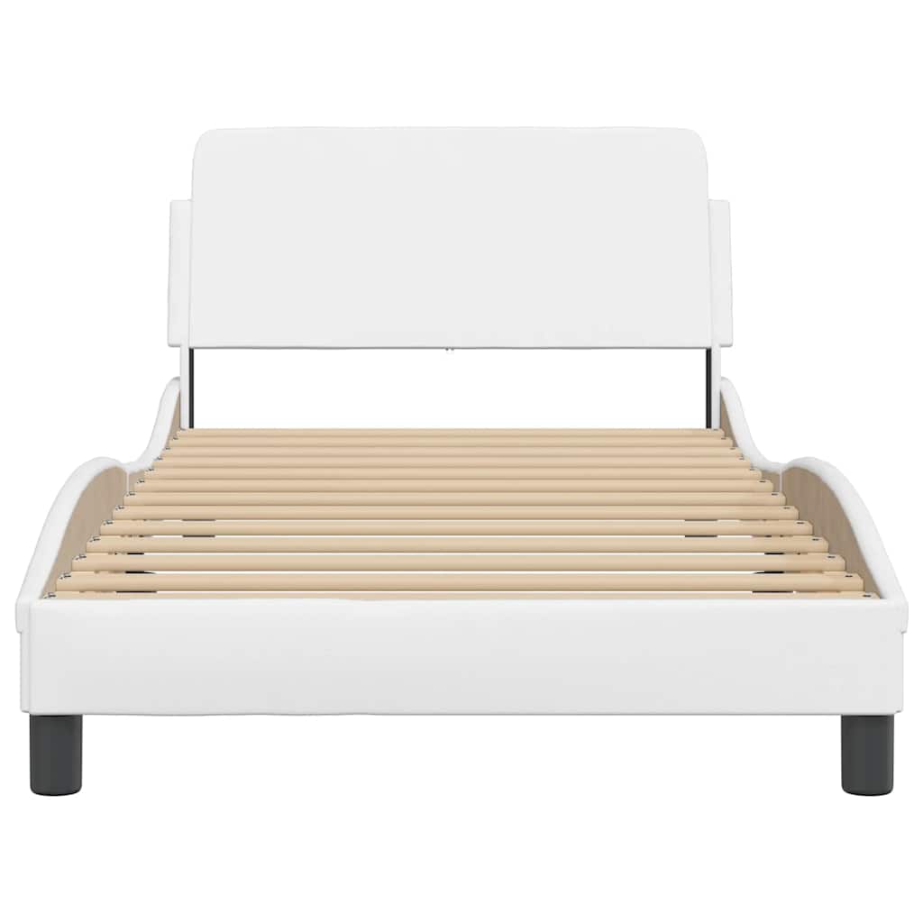 sengeramme Dover 100x200 cm kunstlæder hvid