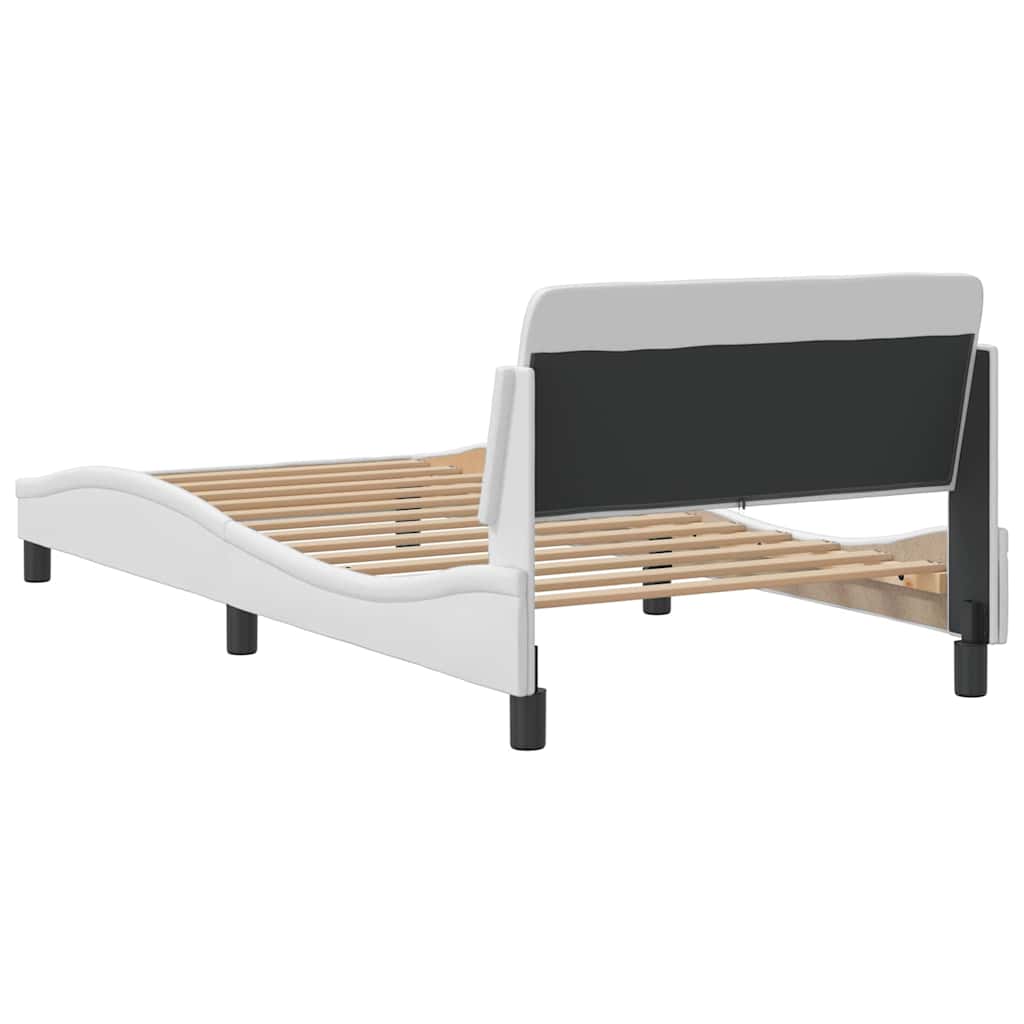 sengeramme Dover 100x200 cm kunstlæder hvid