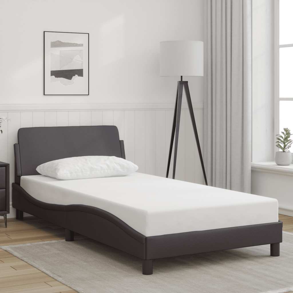 sengeramme Dover 100x200 cm kunstlæder grå
