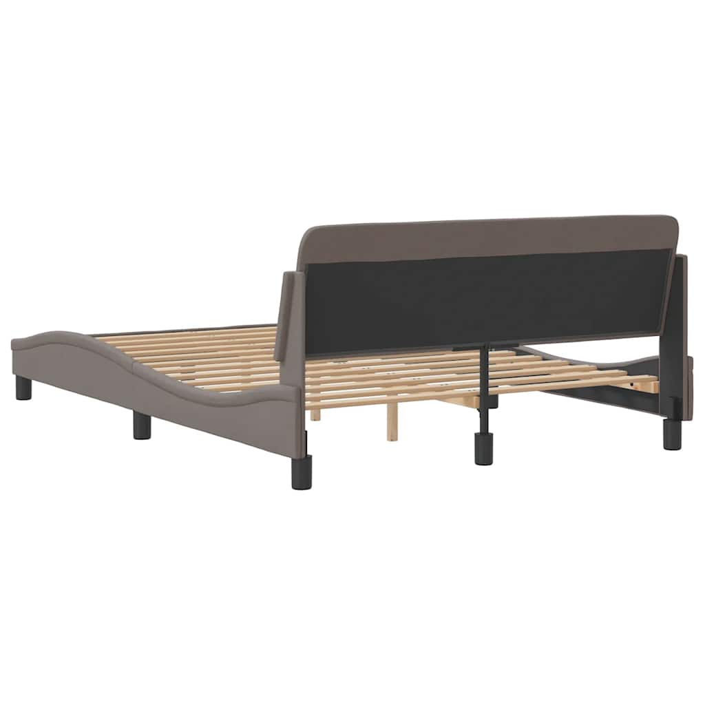 sengeramme Dover Taupe 120x200 cm Stof
