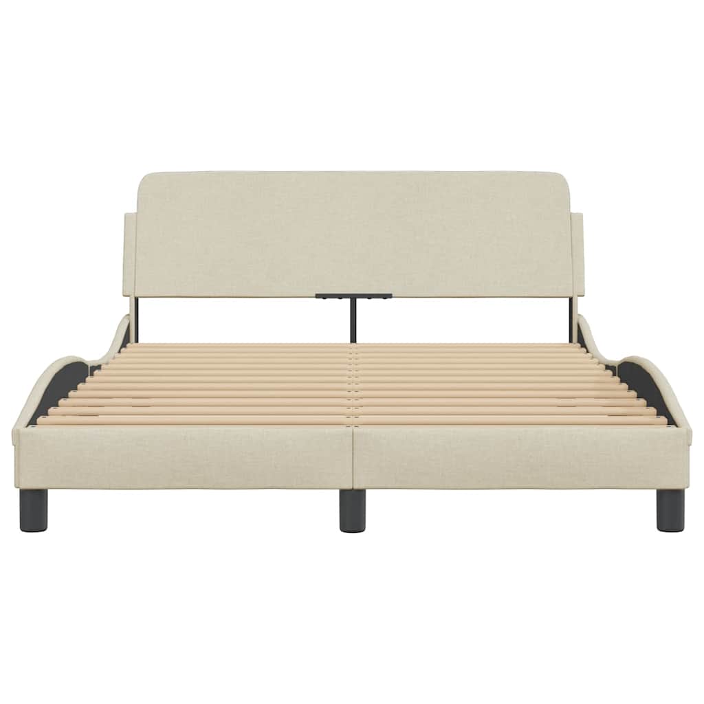 sengeramme Dover Creme 120x200 cm Stof