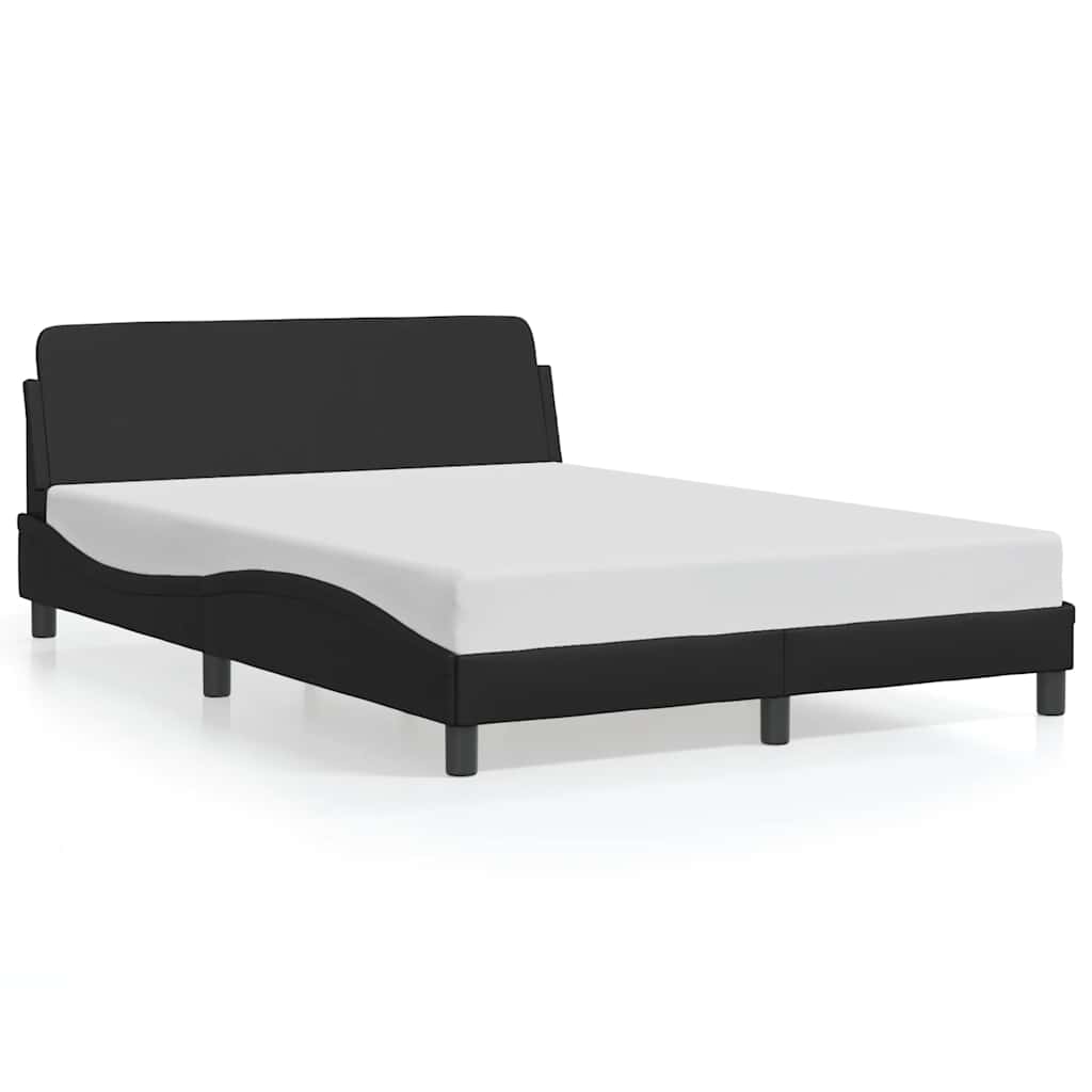 sengeramme Dover 120x200 cm kunstlæder sort
