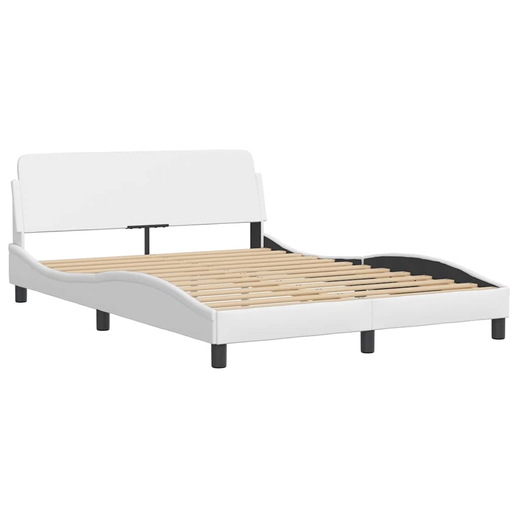 sengeramme Dover 120x200 cm kunstlæder hvid