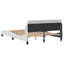 sengeramme Dover 120x200 cm kunstlæder hvid