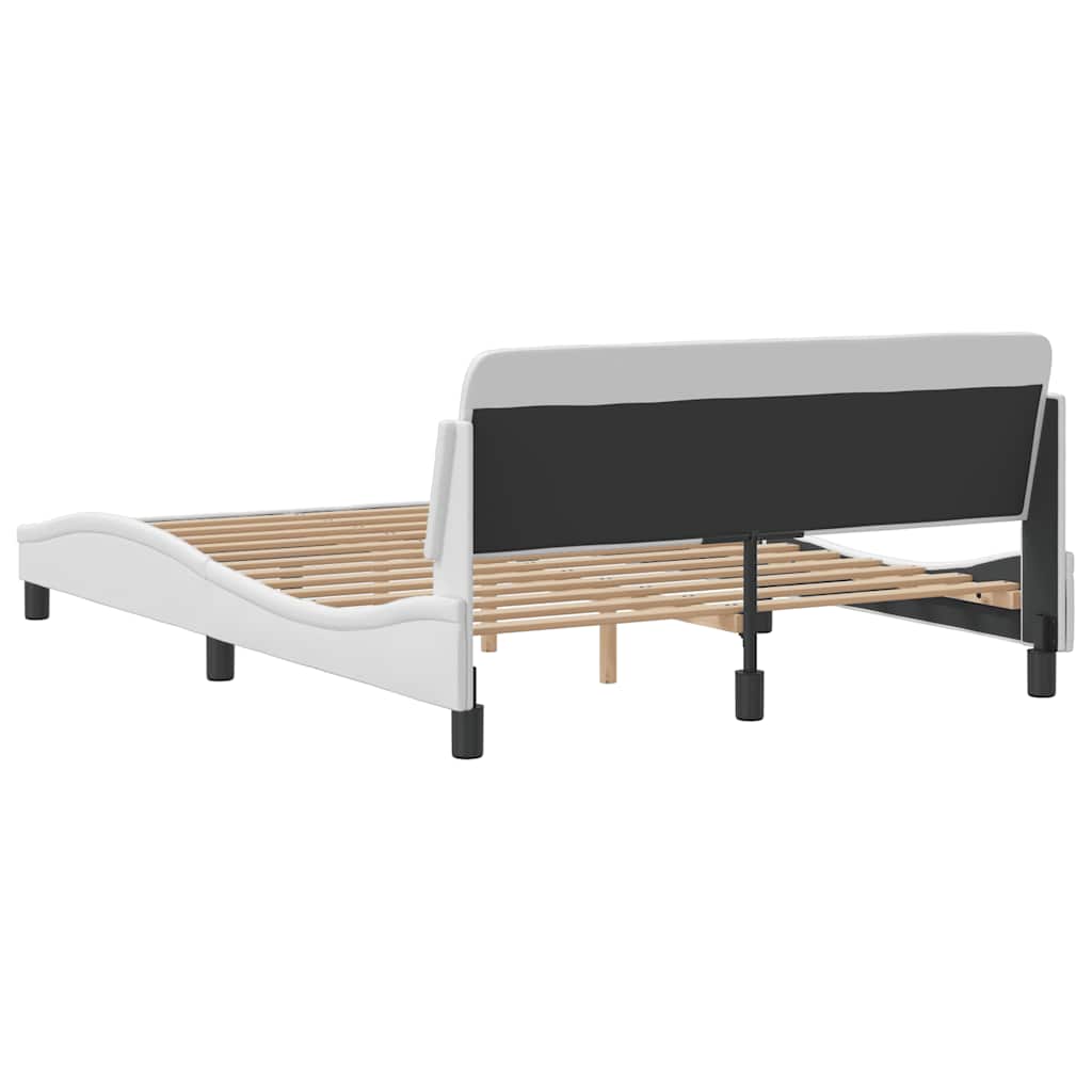 sengeramme Dover 120x200 cm kunstlæder hvid