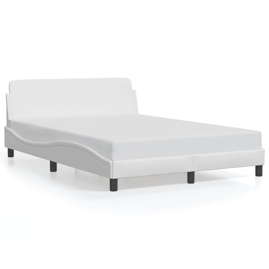 sengeramme Dover 140x200 cm kunstlæder hvid
