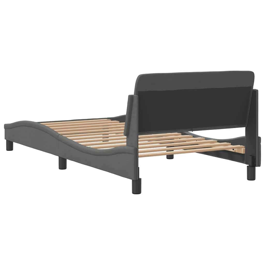 sengeramme Dover 100x203 cm stof mørkegrå
