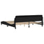sengeramme Dover 193x203 cm velour sort