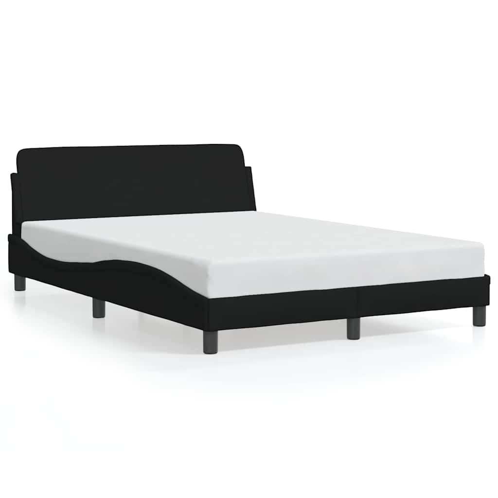 sengestel Dover sort 135x190 cm stof