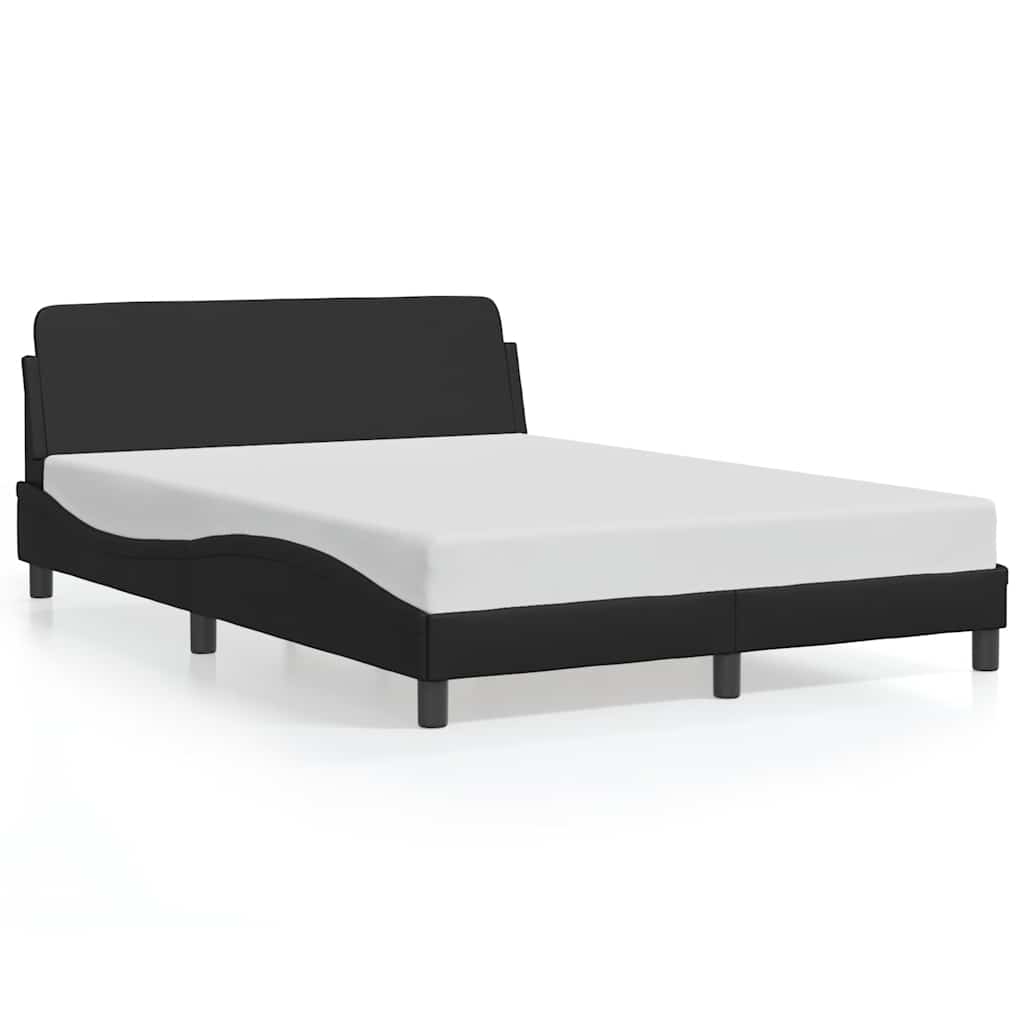 sengestel Dover sort 135x190 cm kunstlæder