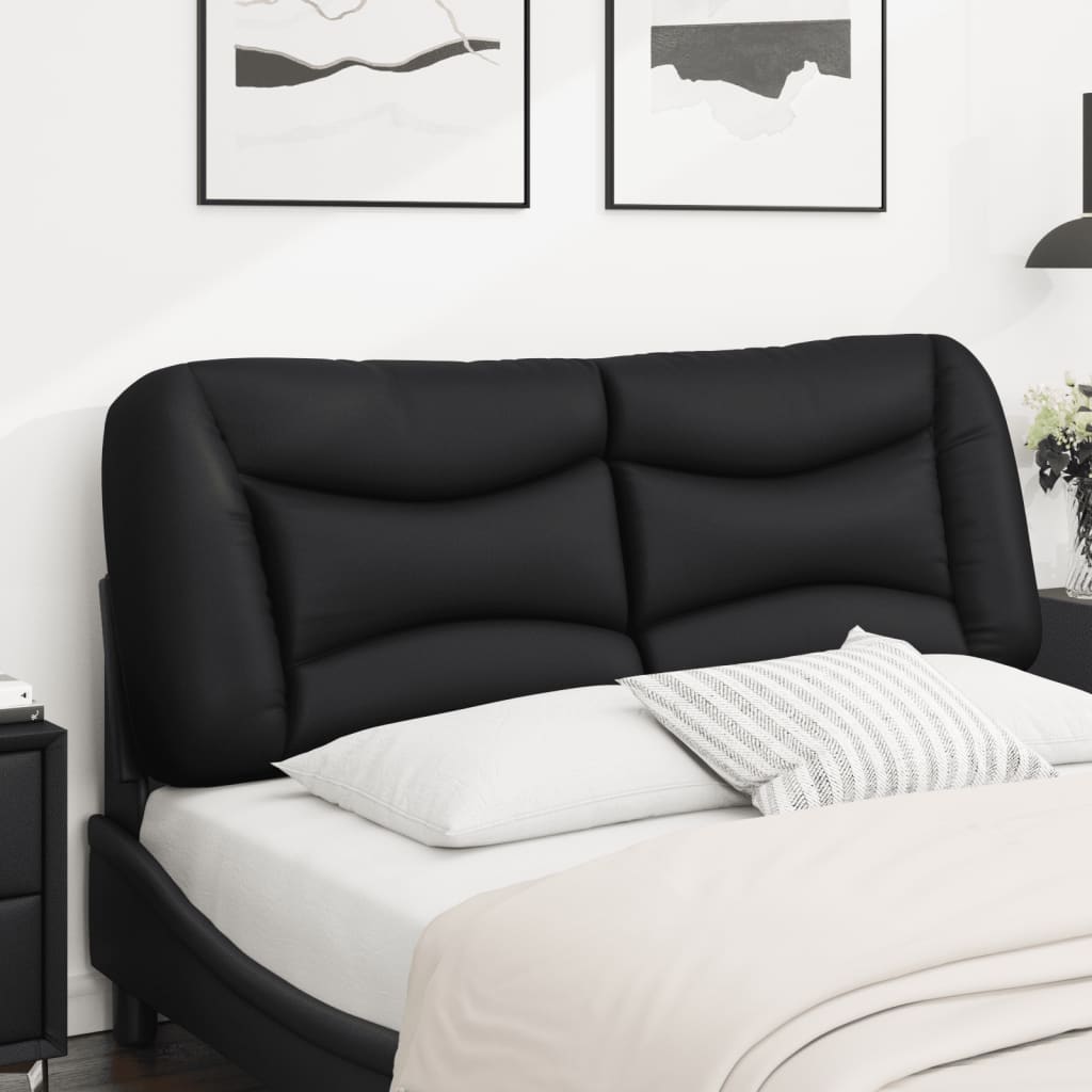 gavlpude Hvar 120 cm kunstlæder sort