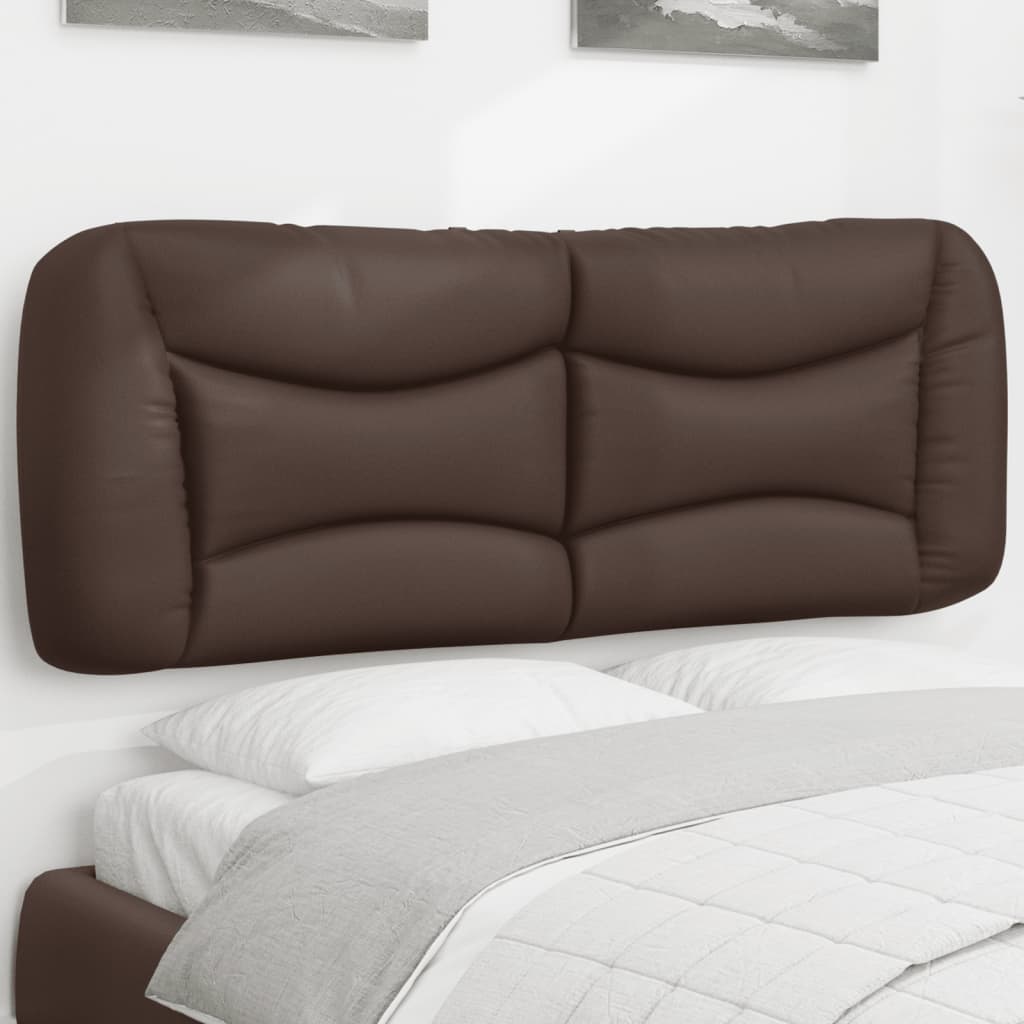 gavlpude Hvar 140 cm kunstlæder brun