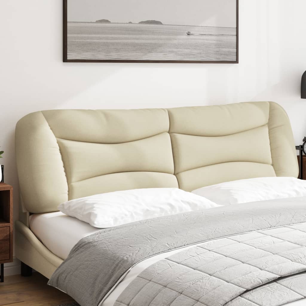 gavlpude Hvar 180 cm stof cremefarvet