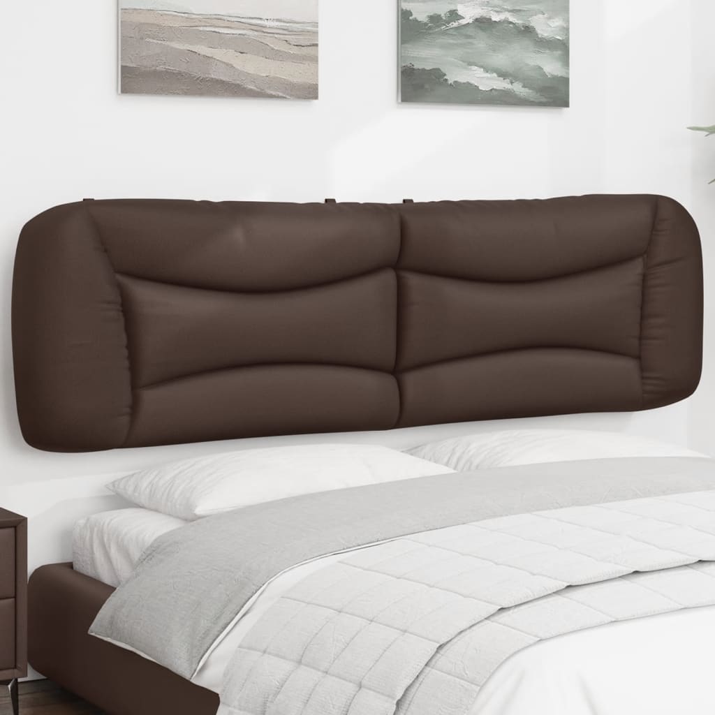 gavlpude Hvar 180 cm kunstlæder brun