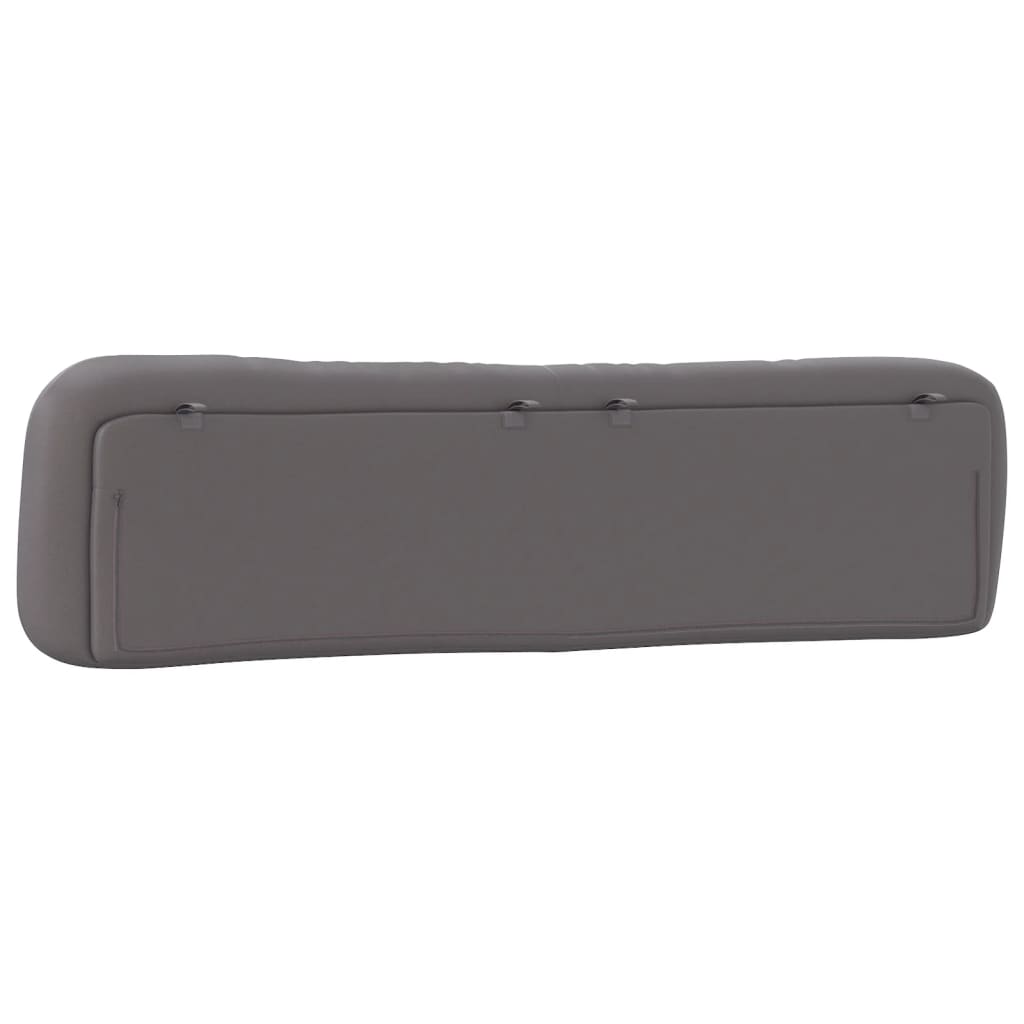 gavlpude Hvar 200 cm kunstlæder grå