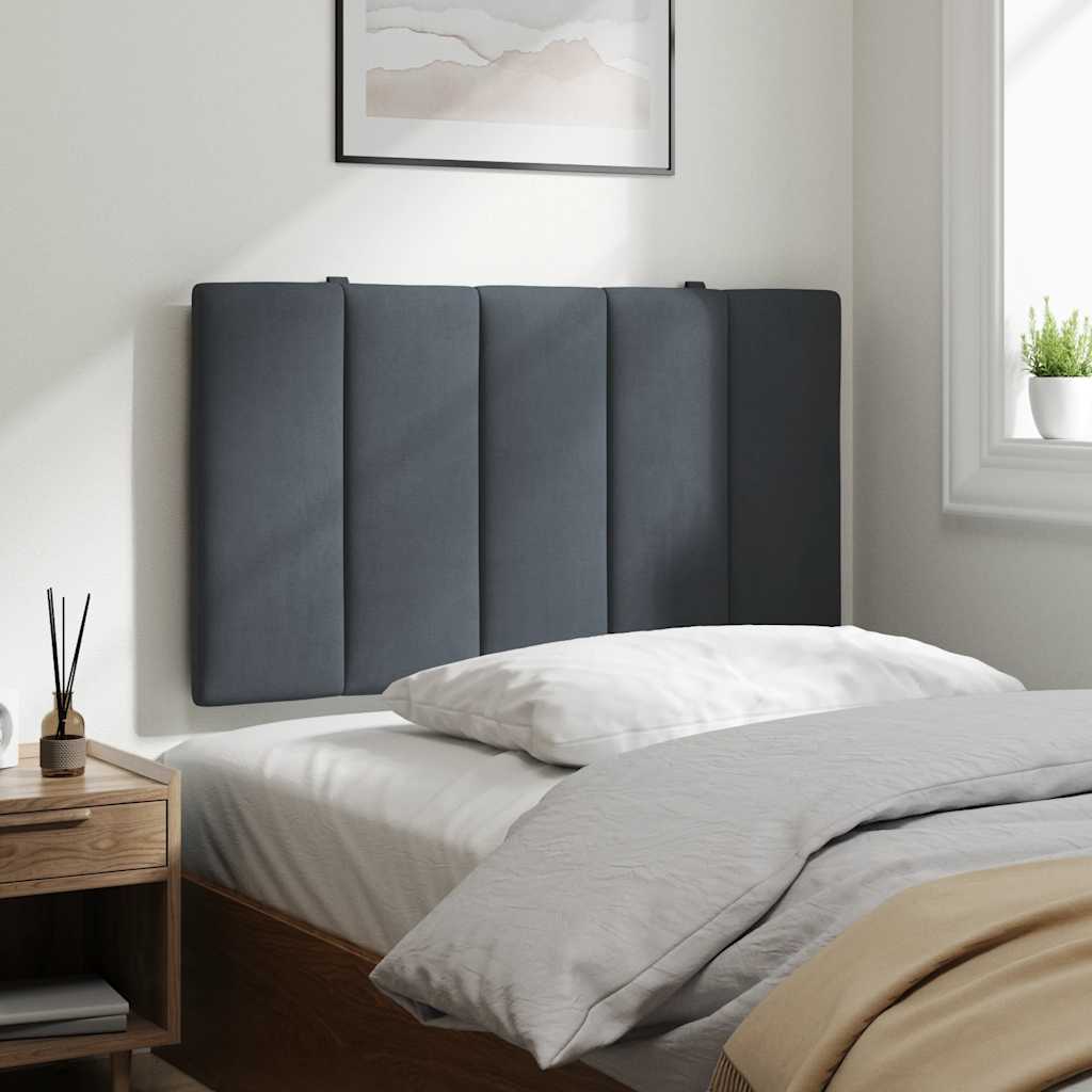 gavlpude Hanko 80 cm velour mørkegrå