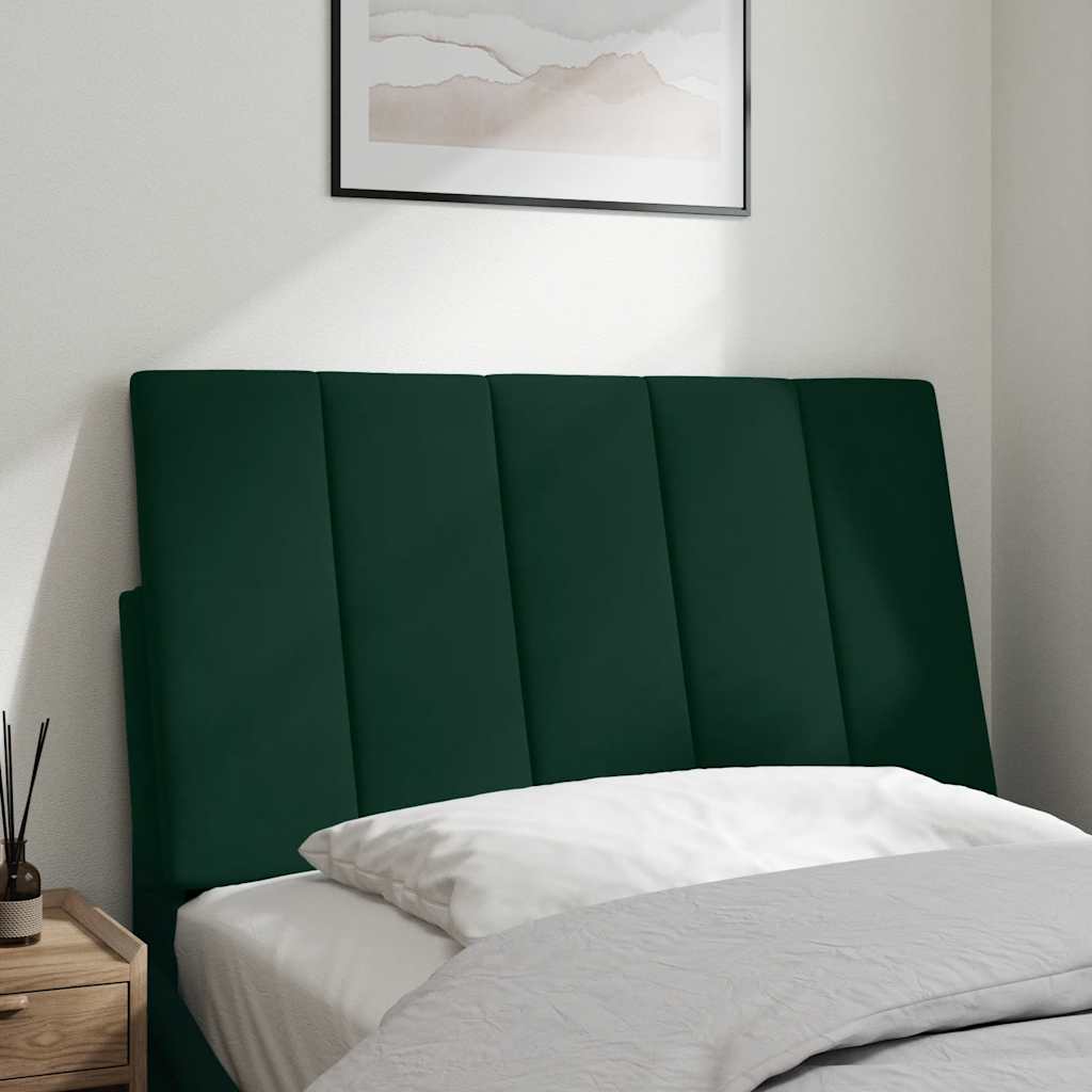 gavlpude Hanko 80 cm velour mørkegrøn
