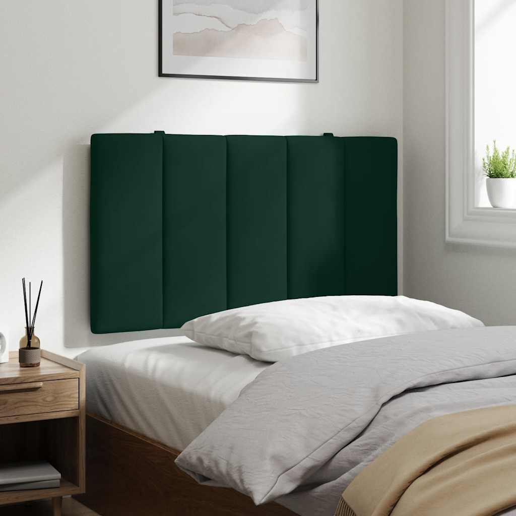 gavlpude Hanko 80 cm velour mørkegrøn