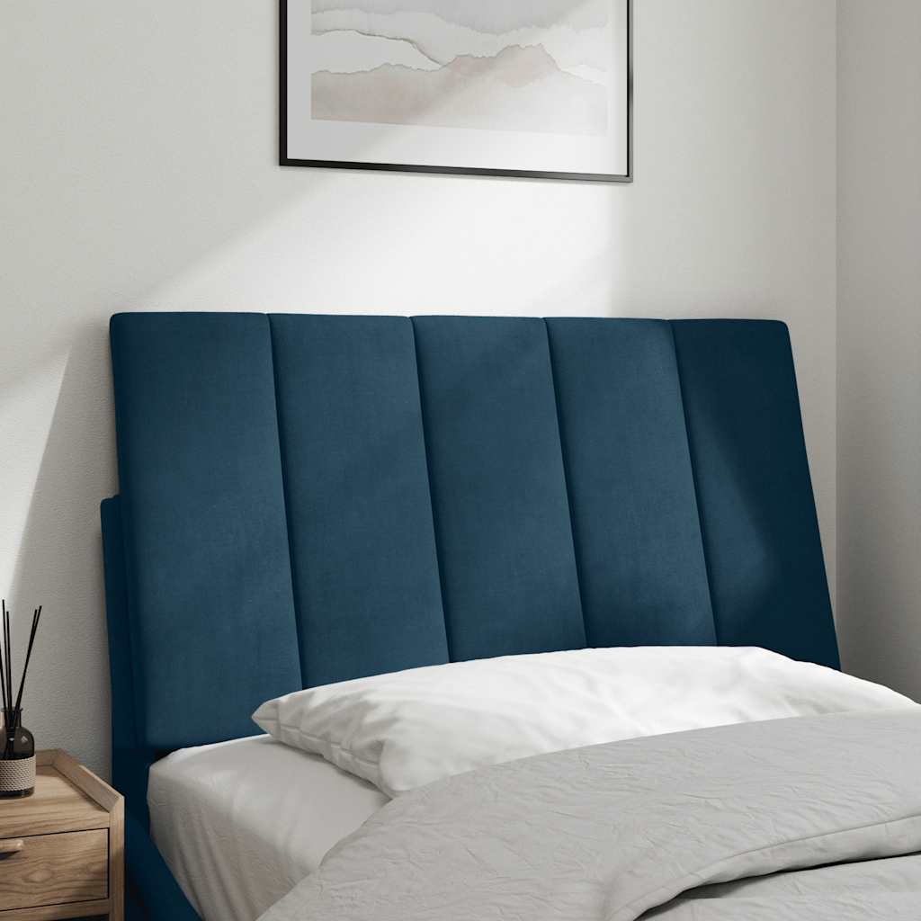 gavlpude Hanko 80 cm velour blå