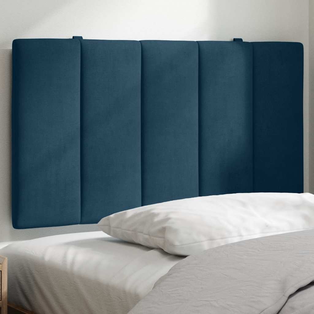 gavlpude Hanko 80 cm velour blå