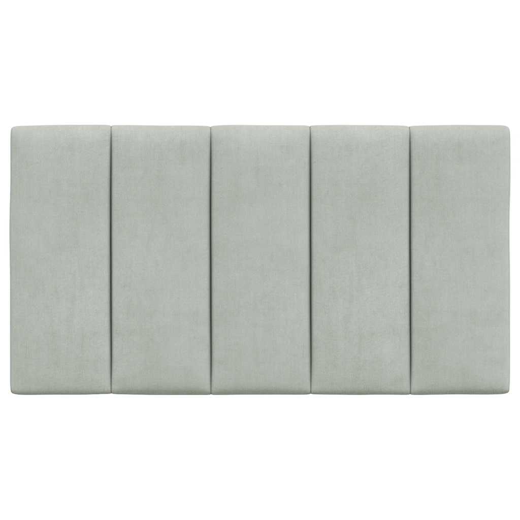 gavlpude Hanko 90 cm velour lysegrå