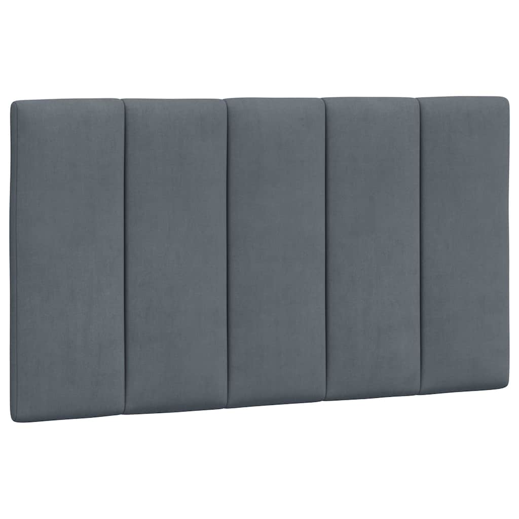 gavlpude Hanko 90 cm velour mørkegrå