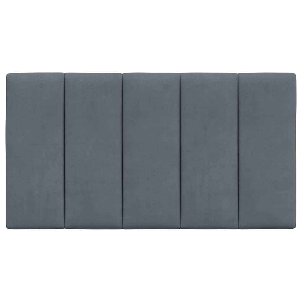 gavlpude Hanko 90 cm velour mørkegrå