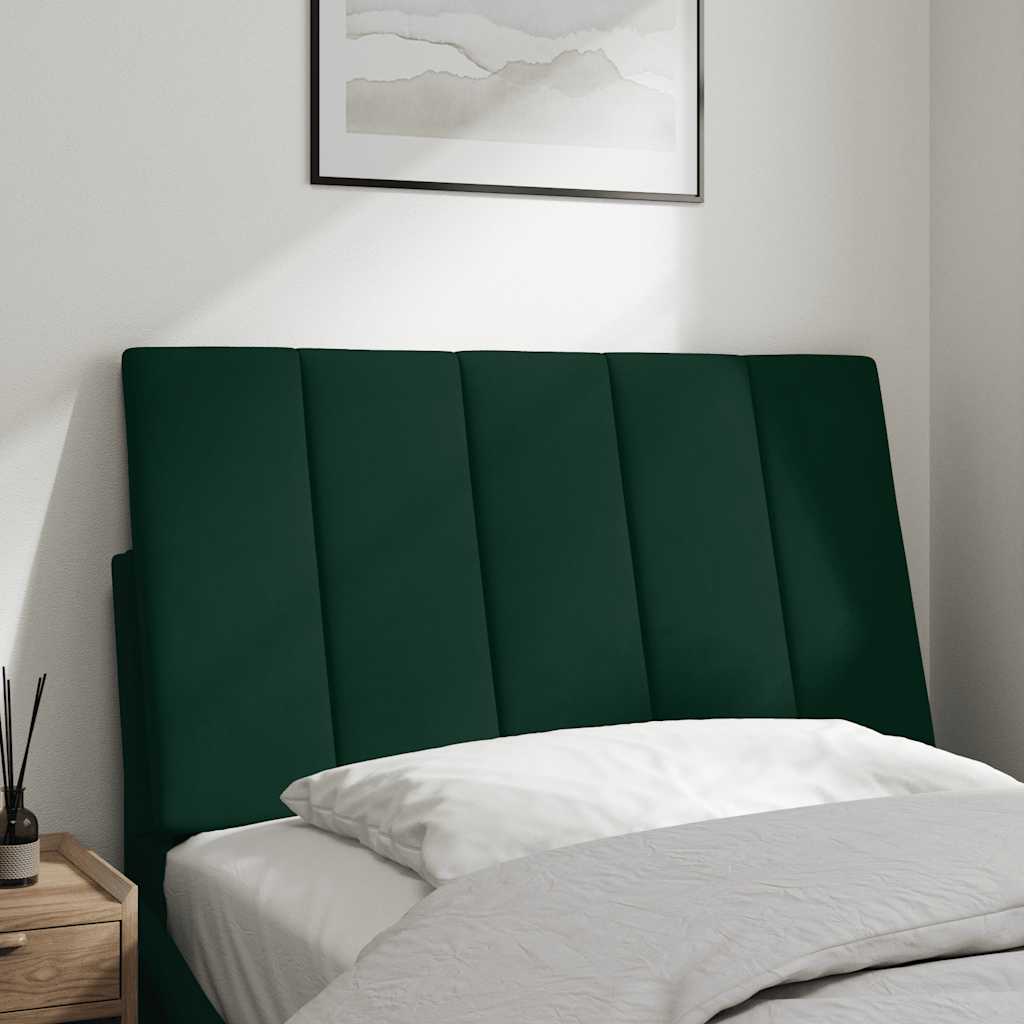 gavlpude Hanko 90 cm velour mørkegrøn