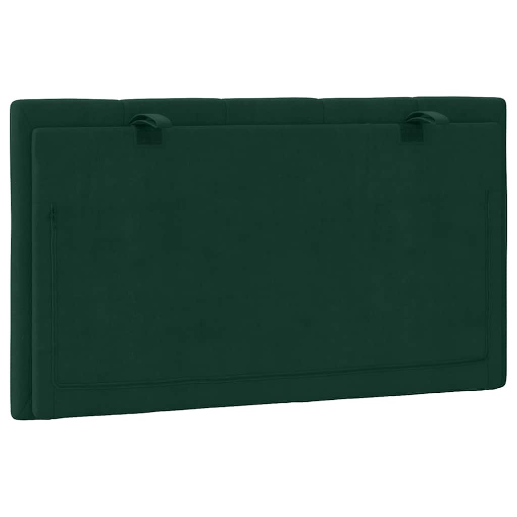 gavlpude Hanko 90 cm velour mørkegrøn