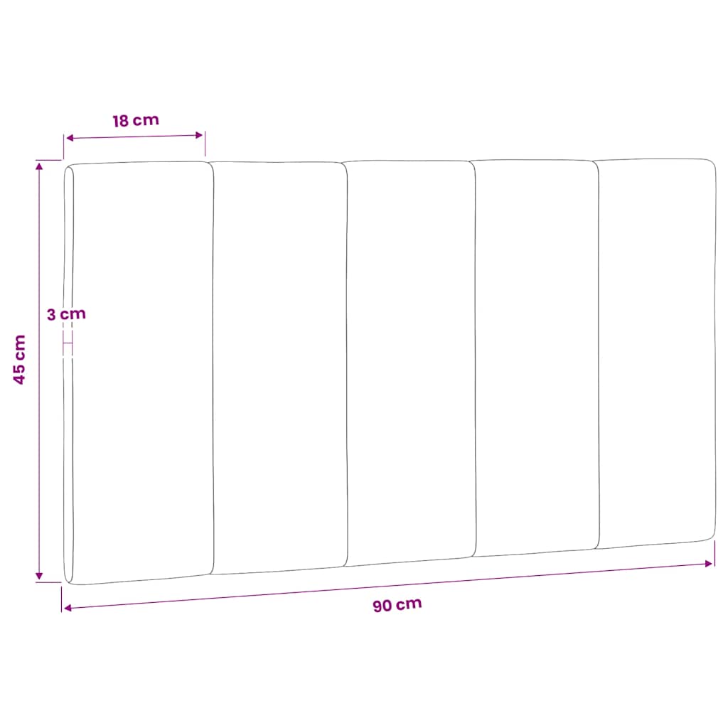 gavlpude Hanko 90 cm velour mørkegrøn
