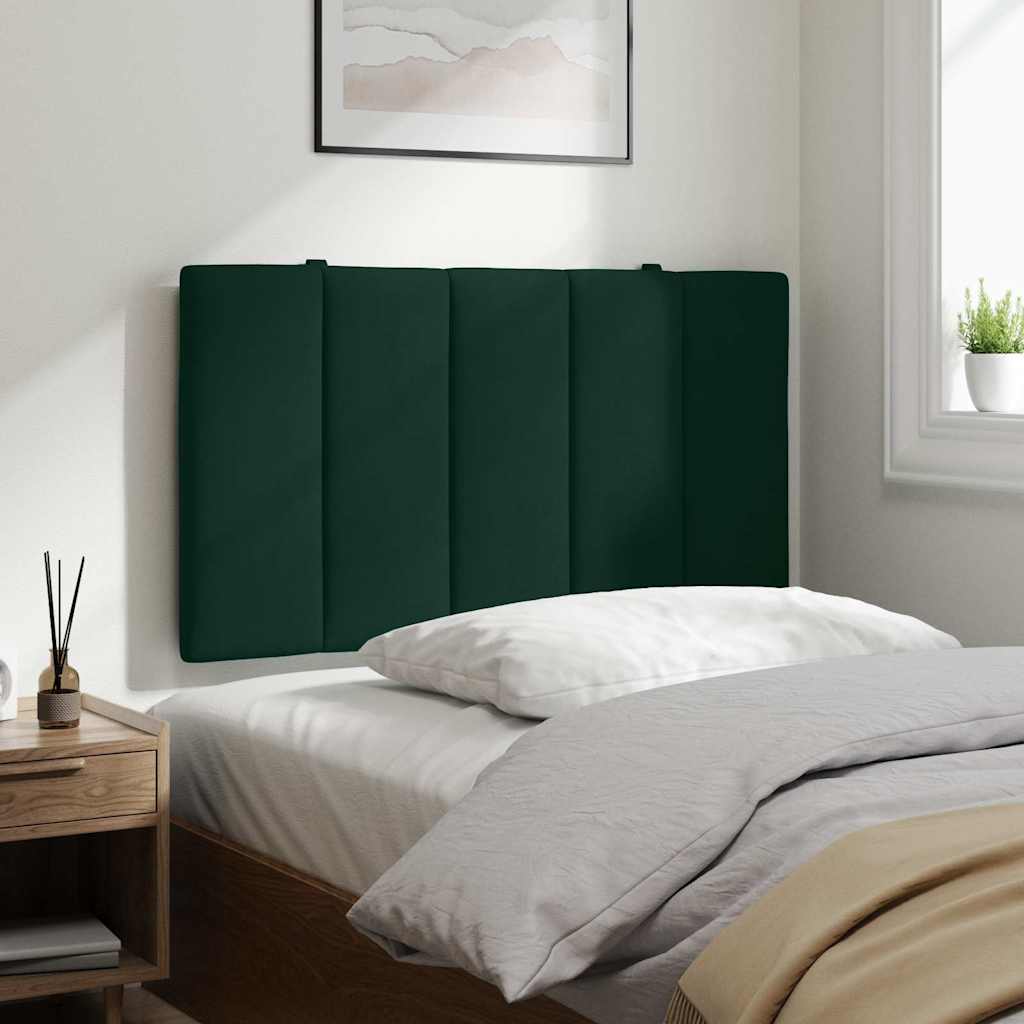 gavlpude Hanko 90 cm velour mørkegrøn