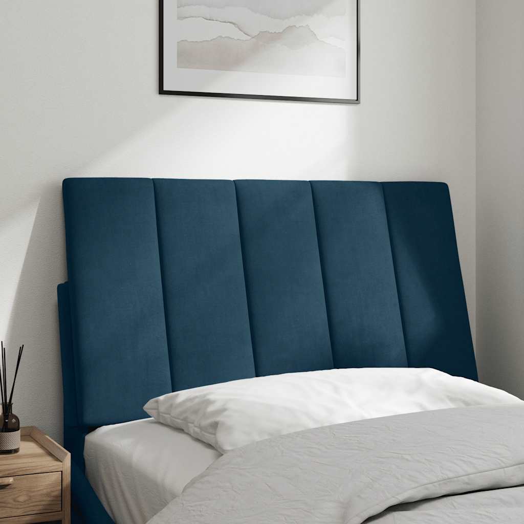 gavlpude Hanko 90 cm velour blå