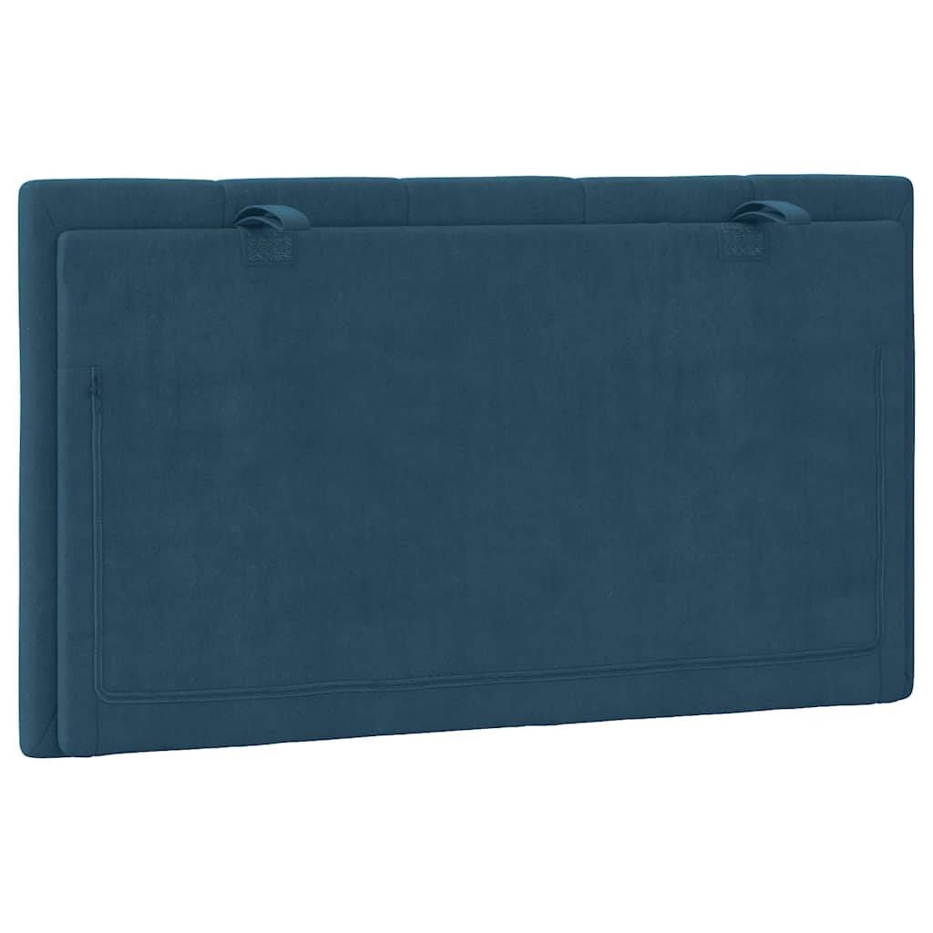 gavlpude Hanko 90 cm velour blå