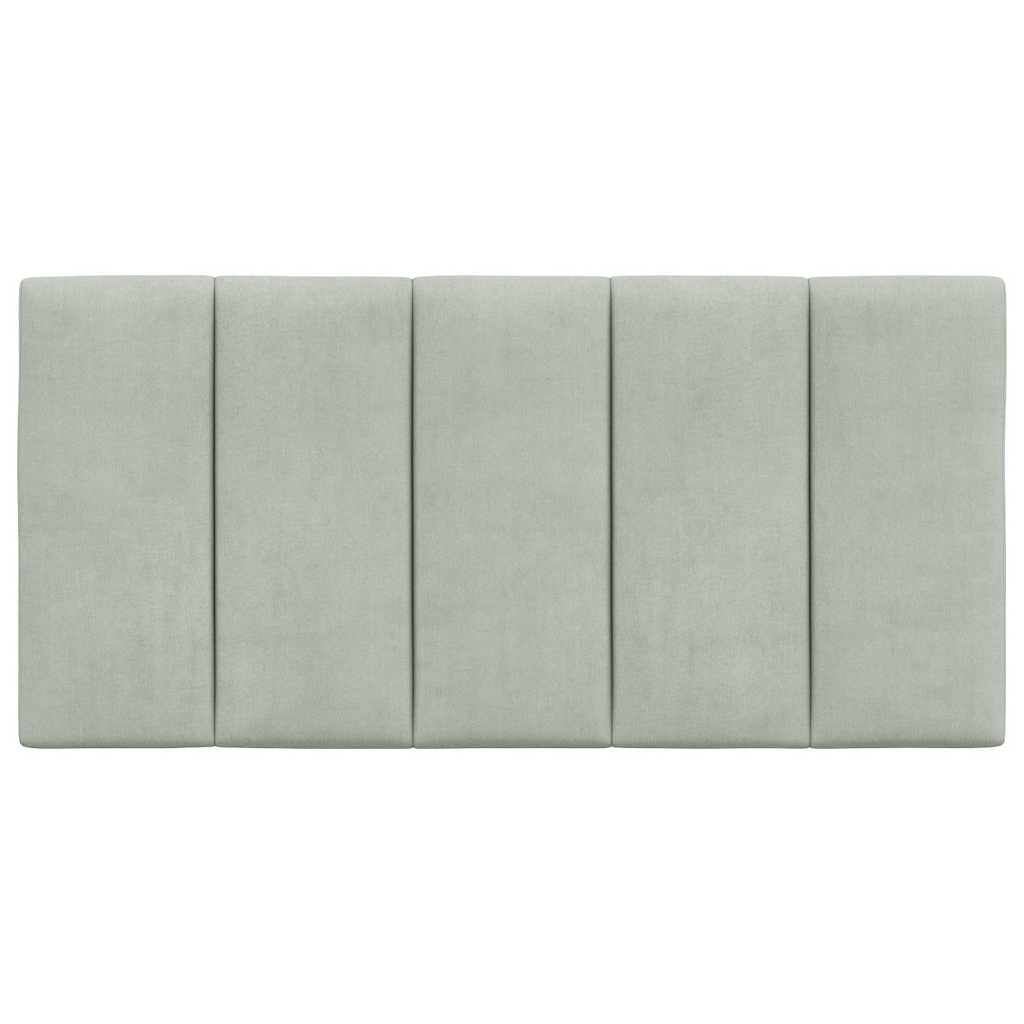 gavlpude Hanko 100 cm velour lysegrå