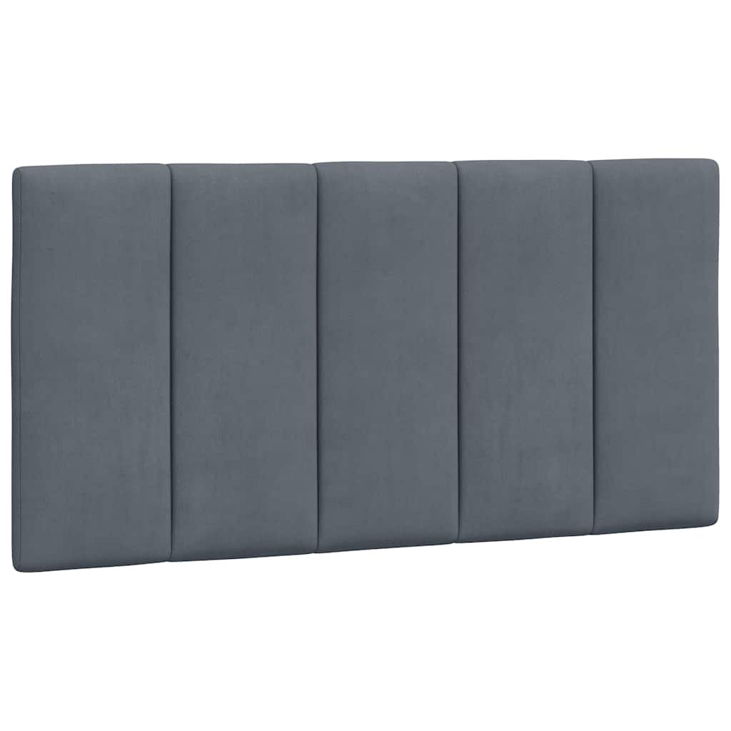gavlpude Hanko 100 cm velour mørkegrå
