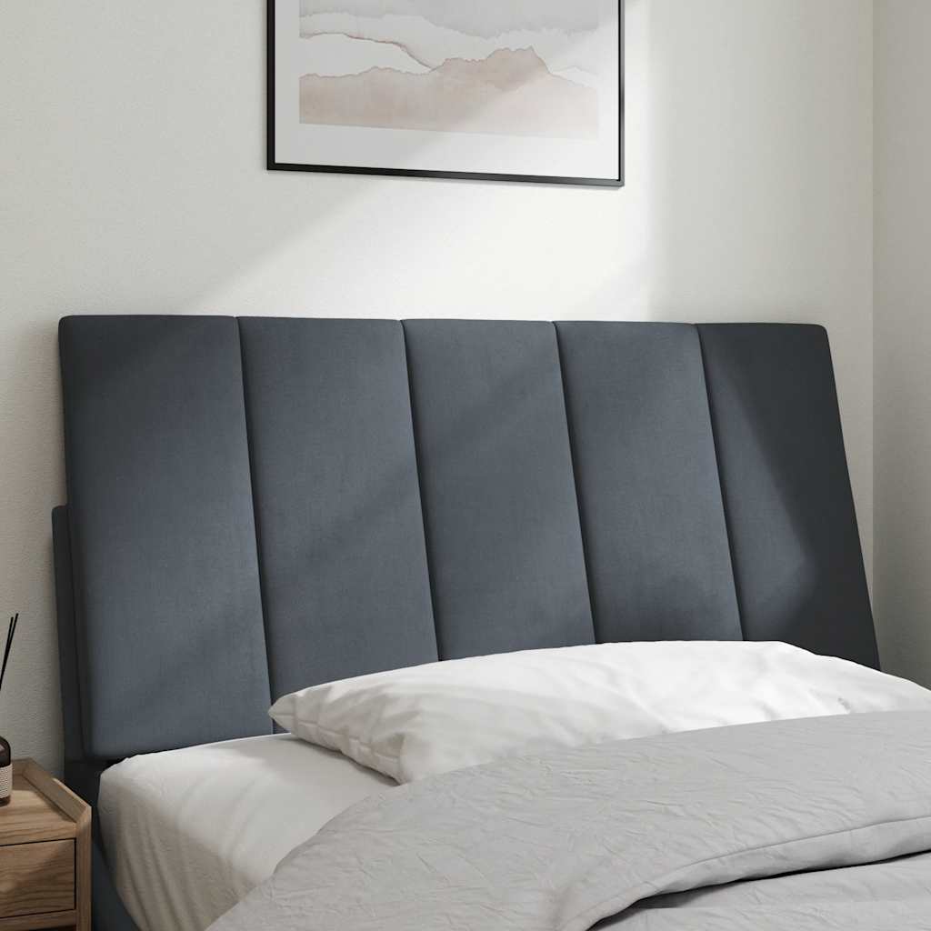 gavlpude Hanko 100 cm velour mørkegrå