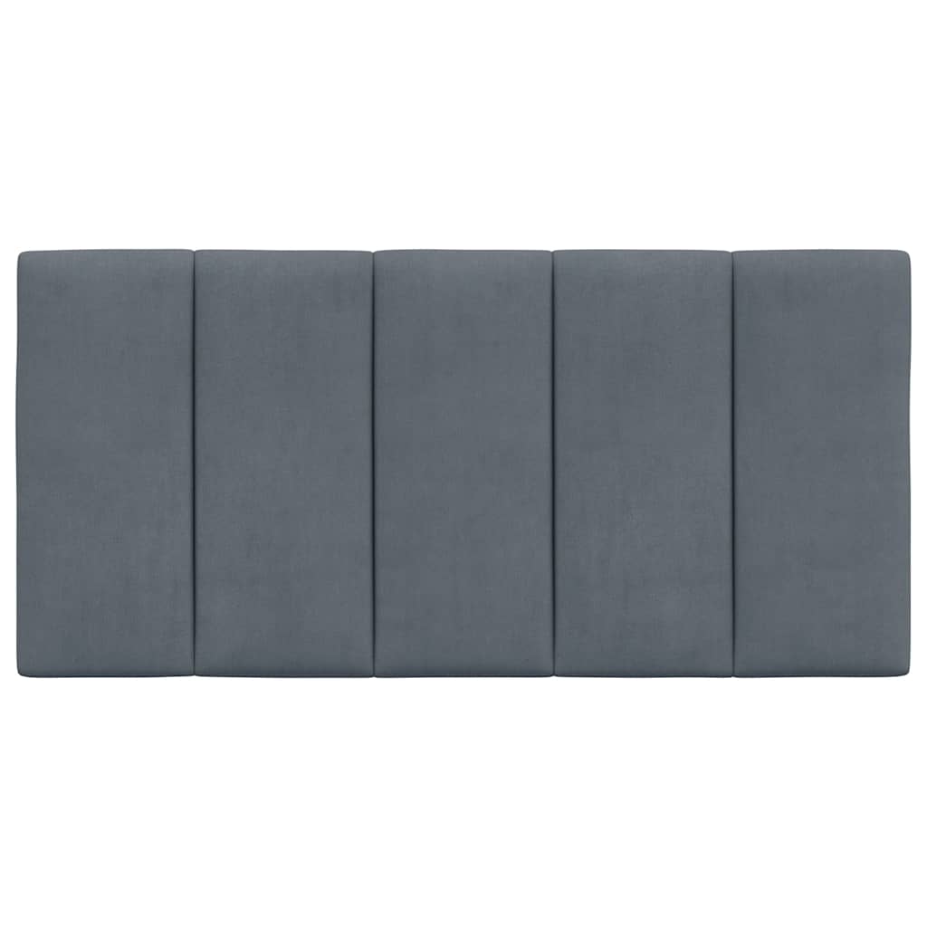 gavlpude Hanko 100 cm velour mørkegrå