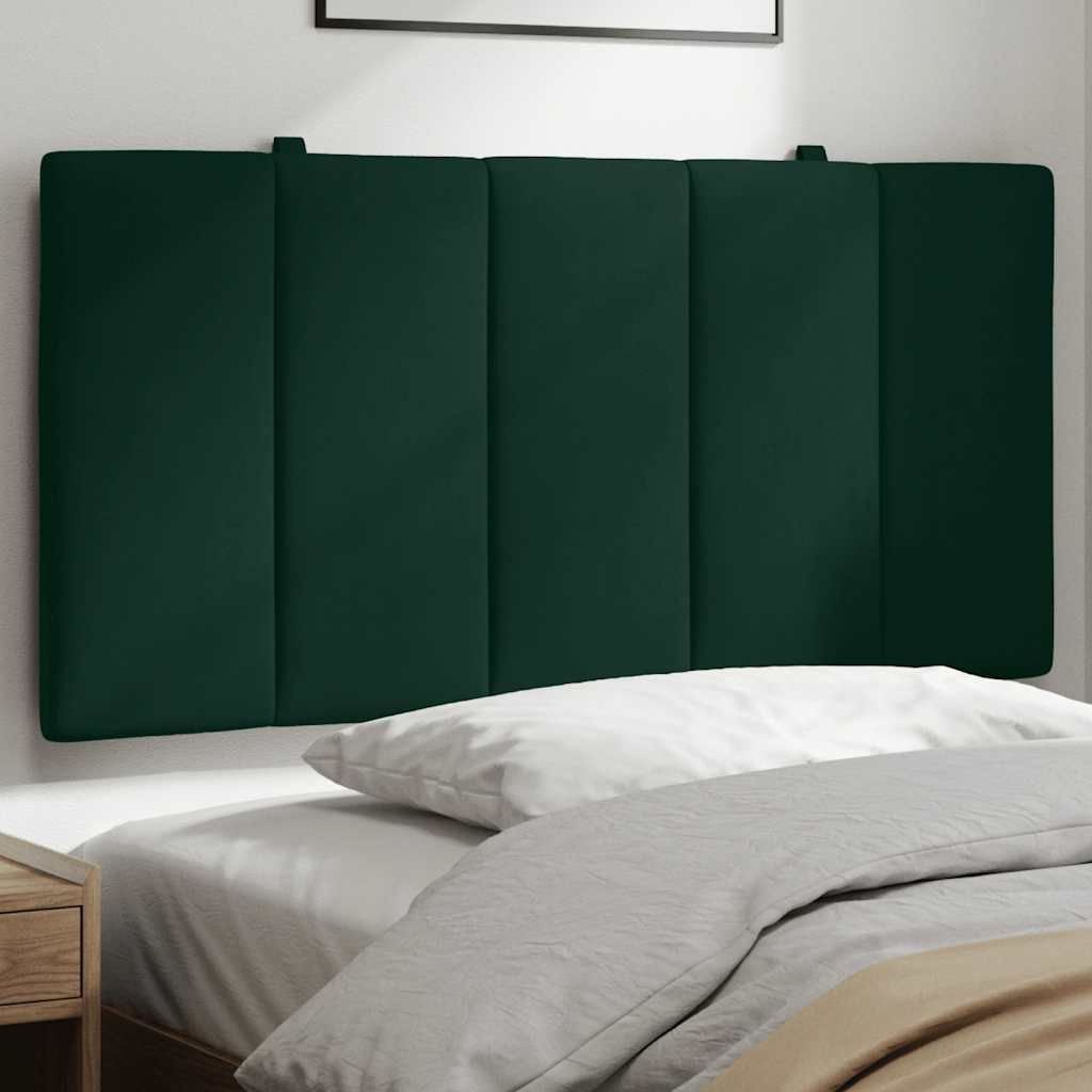 gavlpude Hanko 100 cm velour mørkegrøn