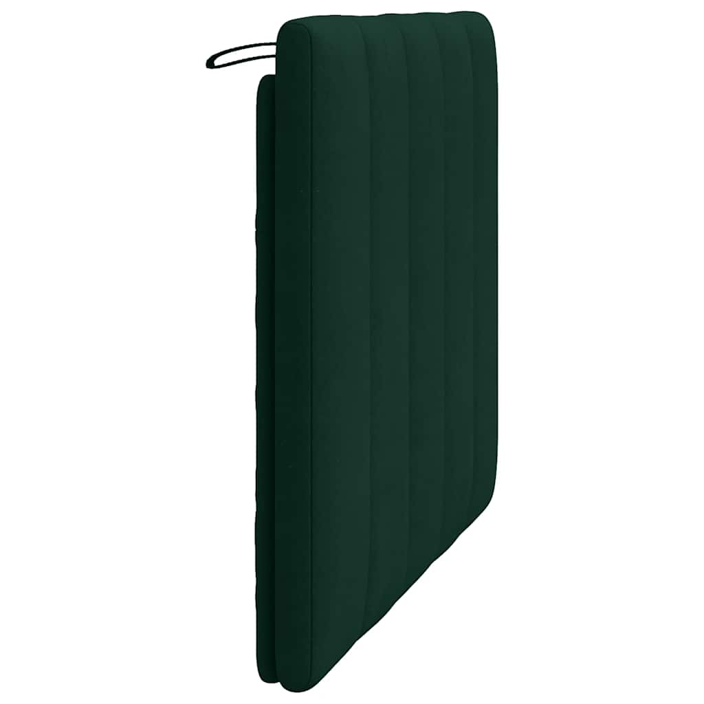 gavlpude Hanko 100 cm velour mørkegrøn