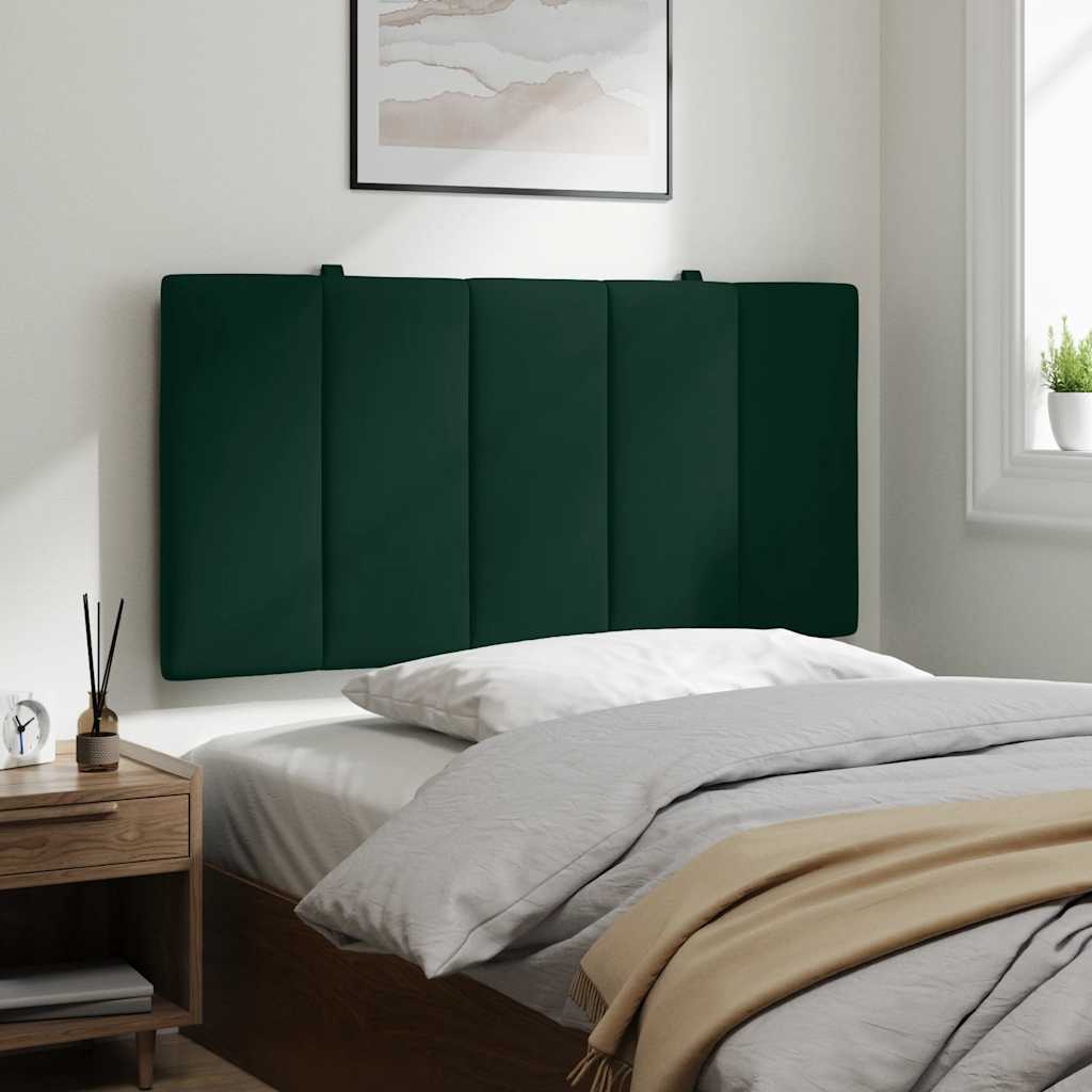 gavlpude Hanko 100 cm velour mørkegrøn