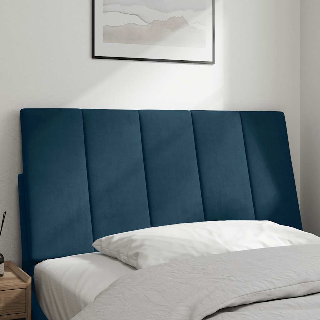 gavlpude Hanko 100 cm velour blå