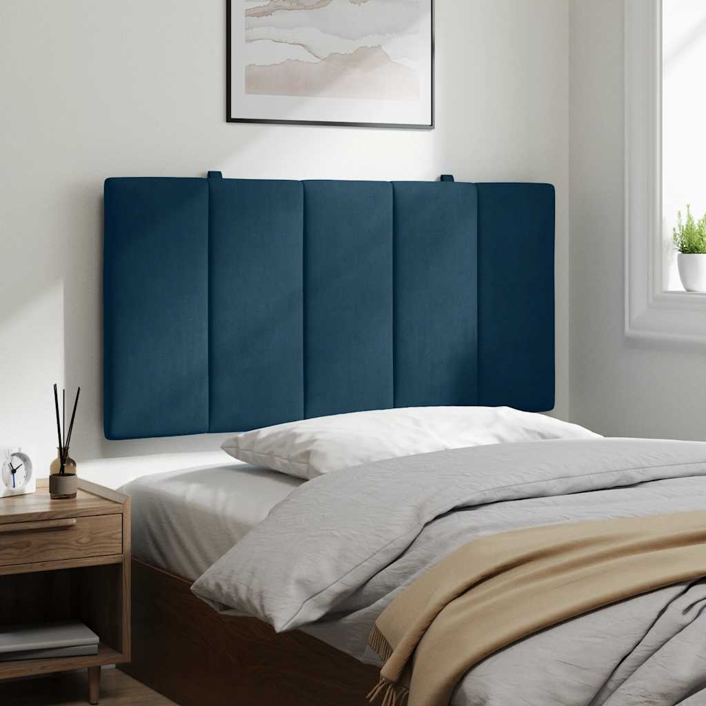 gavlpude Hanko 100 cm velour blå
