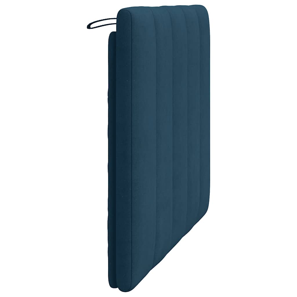 gavlpude Hanko 100 cm velour blå