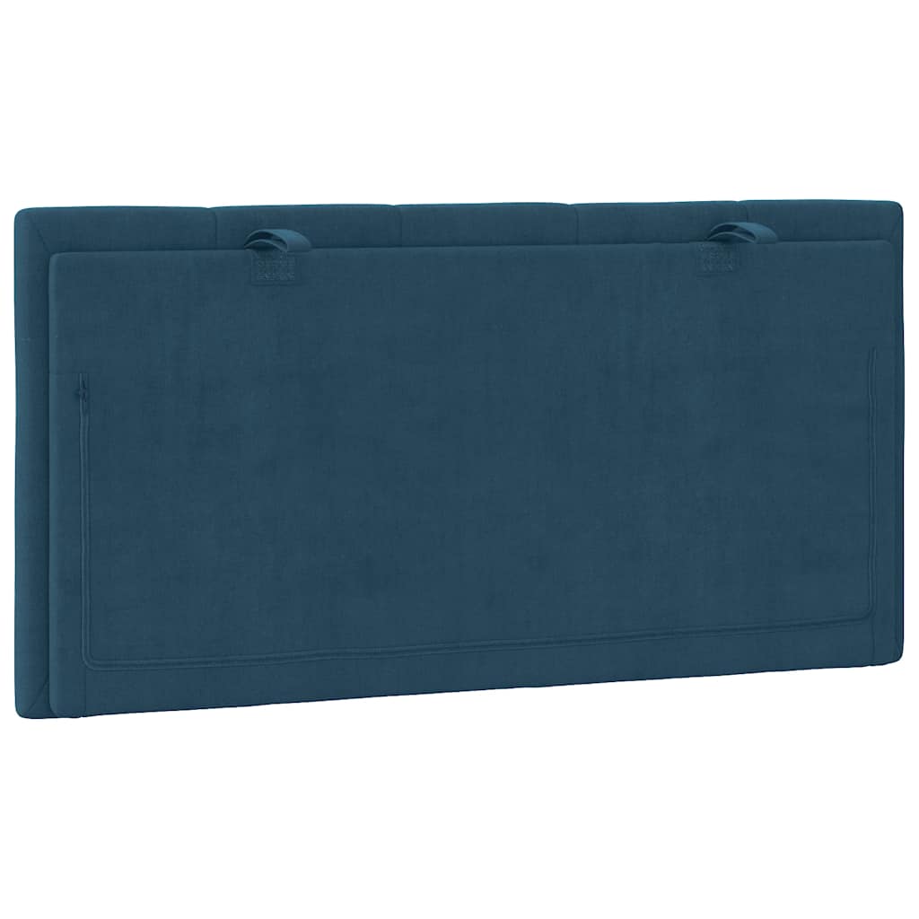 gavlpude Hanko 100 cm velour blå